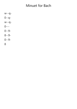 Minuet in G Major, BWV Anh. 114
