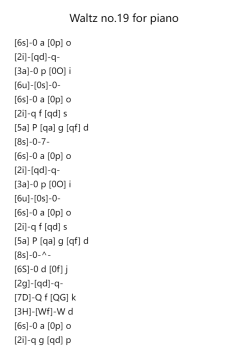 Waltz No. 19 in A Minor, B. 150