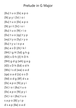 Prelude in G major
