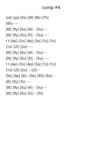 comp #4