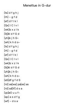 Menuett in G Major