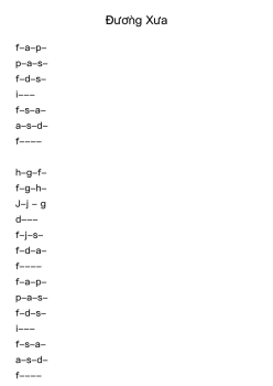 Đường Xưa