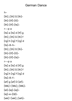 German Dance, K. 605