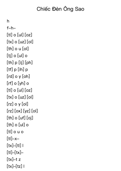 Chiếc Đèn Ông Sao