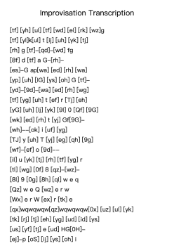 Fenaroli Book IV, No. 1 "Improvisation Transcription"