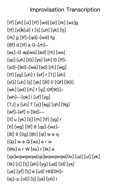 Fenaroli Book IV, No. 1 "Improvisation Transcription"