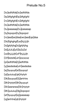 Prelude No. 5