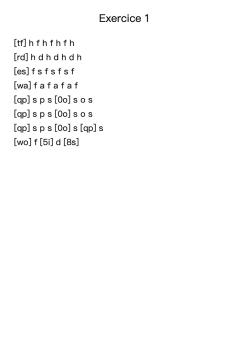 Exercice 1