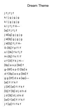 So this is a song made out of a theme I heard in my dream...  (Completed, I think; but I might still need a title)