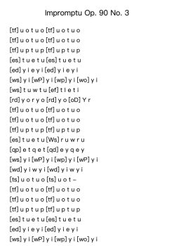 Impromptu in G-flat Major, Op. 90, No. 3, D. 899