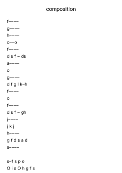 composition