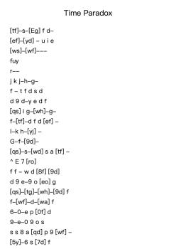 Time Paradox