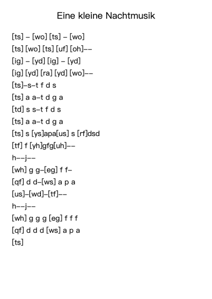 Eine Kleine Nachtmusik, K. 525