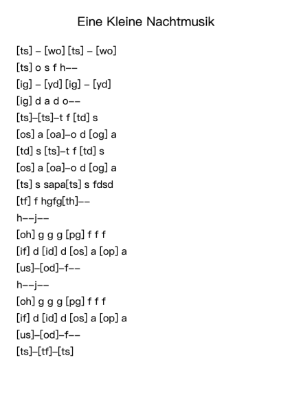 Eine Kleine Nachtmusik, K. 525