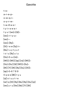 Gavotte