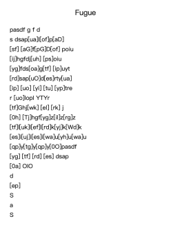 Fugue