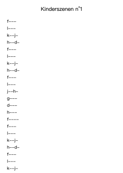 Kinderszenen, Op. 15 No. 1: Von fremden Ländern und Menschen