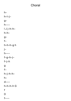 Choral