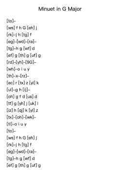 Minuet in G Major, ZHV.3 No.1