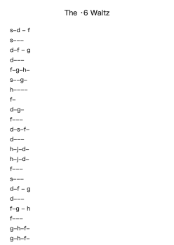Waltz in the Manner of a Mathematician, Op. 6