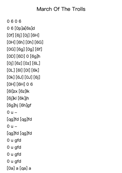 March Of The Trolls (Troldtog), Op. 54, No. 3