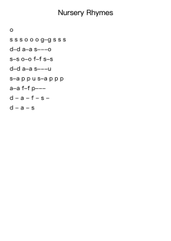 Nursery Rhymes