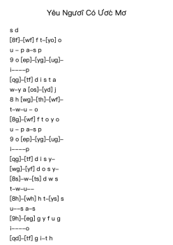 Yêu Người Có Ước Mơ