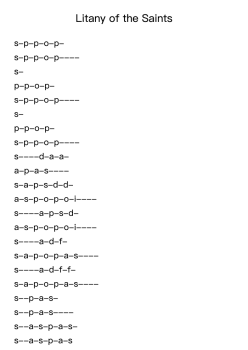 Litany of the Saints