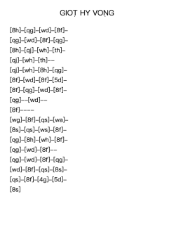 Giọt Hy Vọng