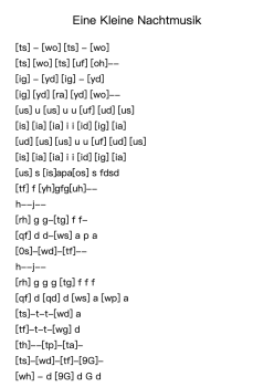Eine kleine Nachtmusik, K. 525
