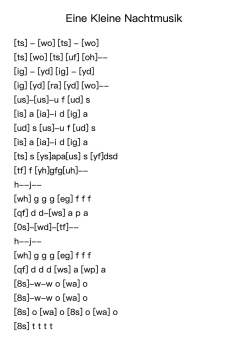 Eine Kleine Nachtmusik, K. 525