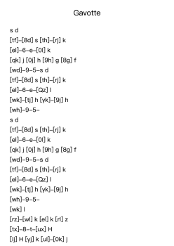 Gavotte