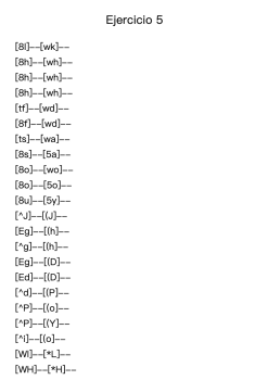 Ejercicio 5