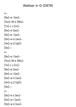 Waltzer in G, D. 979