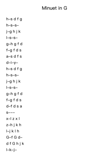 Minuet in G Major, BWV Anh. 114