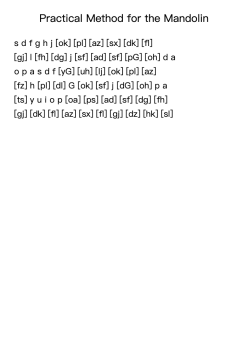Practical Method for the Mandolin – Exercise 50