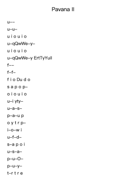 Pavana II – Luys de Milan
