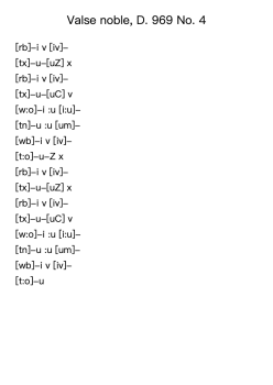 Valse noble, D. 969 No. 4