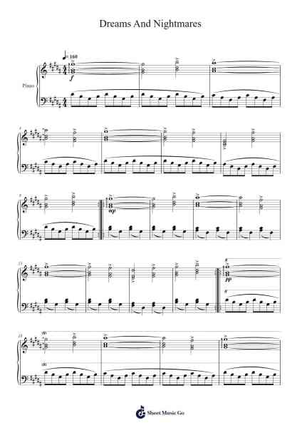 Dreams And Nightmares Sheet Music by Meek Mill-Arr.Magwebb
