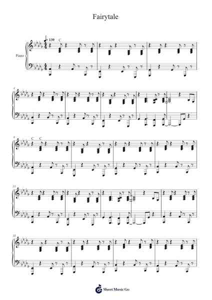 Fairytale Sheet Music by Sara Bareilles-Arr.Blandel