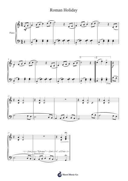 Roman Holiday Sheet Music by Nicki Minaj-Arr.Grelitt Bachdrow
