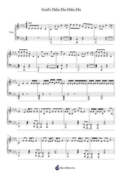 God's Ddu-Du-Ddu-Du Sheet Music by Stray Kids-Arr.Stilris Babty