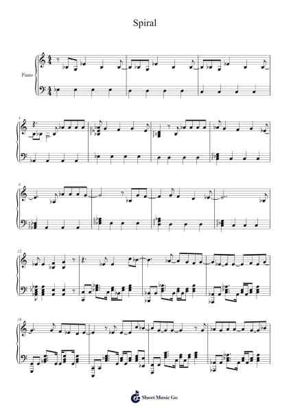 Spiral Sheet Music by Longman-Arr.Consdrow