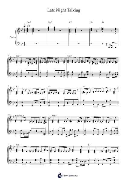 Late Night Talking Sheet Music by Harry Styles-Arr.Dempron Jacbess