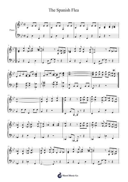 The Spanish Flea Sheet Music by Herb Alpert-Arr.Derion