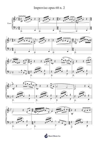 Improviso Op. 68, No. 2 Sheet Music by João Dovicchi-Arr.Jesvin