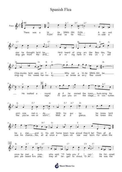 Spanish Flea Sheet Music by Herb Alpert & The Tijuana Brass-Arr.Gorale Wattia