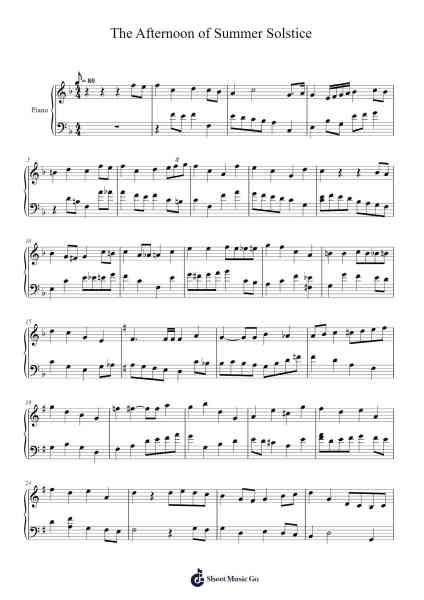Identity V - The Afternoon of Summer Solstice Sheet Music by Neteasy-Arr.Seac