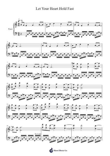 Let Your Heart Hold Fast Sheet Music by undefined-Arr.Vibard Brumens