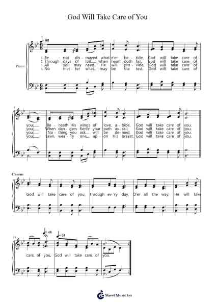 God Will Take Care of You Sheet Music by Walter Stillman Martin-Arr.Pomeo Walshbee